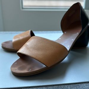 Madewell D’Orsay Flat Sandal Size 8.5